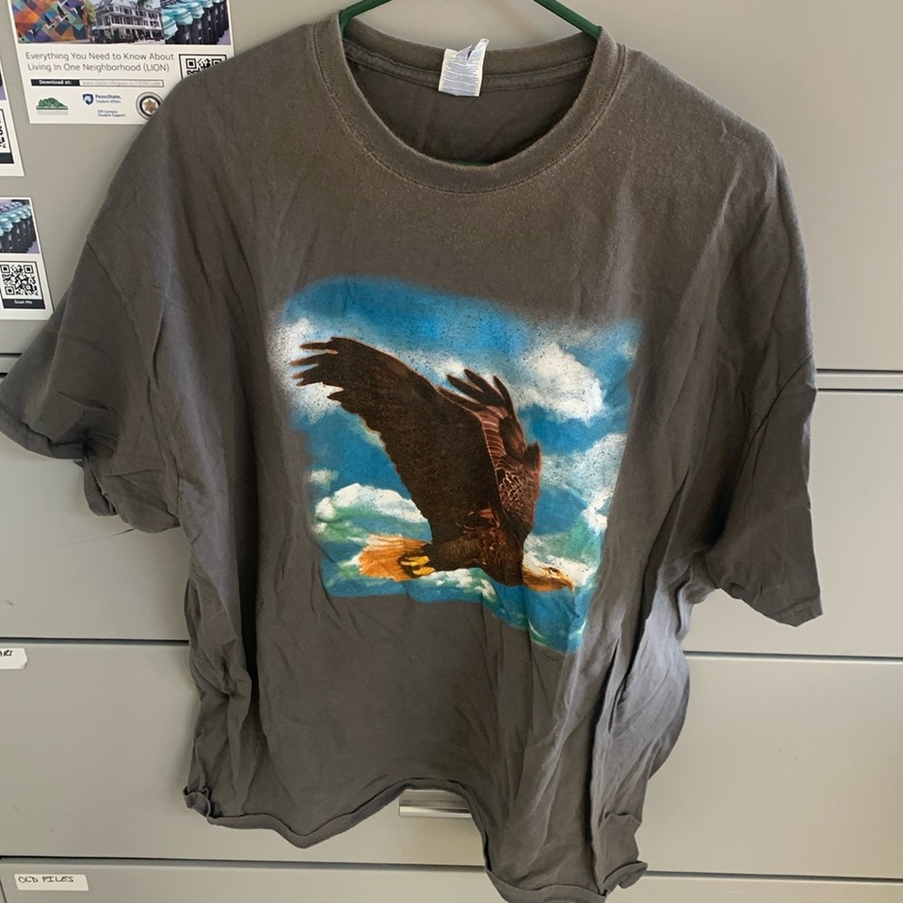 Tshirt with eagle. Size 2XL
